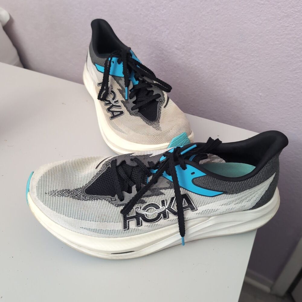 Hoka Rocket X 3 Shoes Mens Size 11 Multicolor Running Shoes Hoka One One